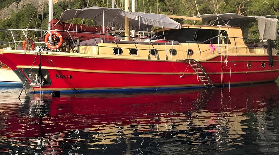 Bodrum'da Kadın Kaptanlı Tekne